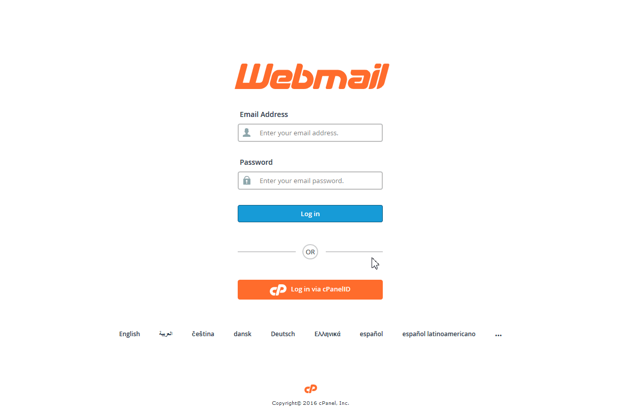 Accessing Email Via Webmail Accessing Email Via Webmail