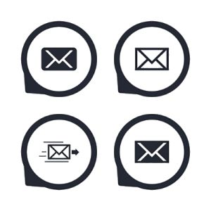 email icons