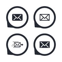 email icons